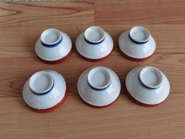 古玩陶瓷青花紅釉杯拍賣,當前價格260元