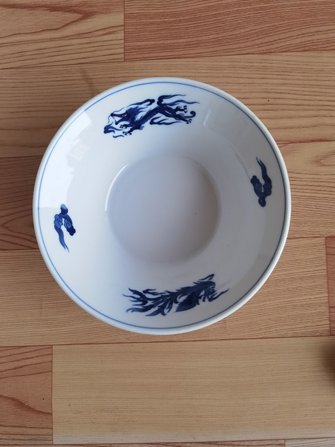 古玩陶瓷龍紋碗拍賣,當前價格220元