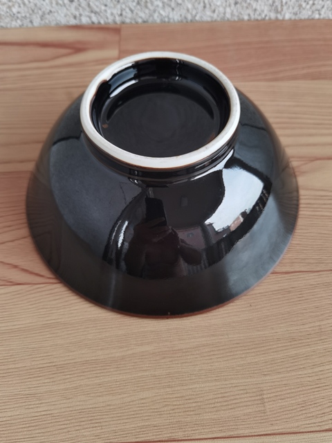 古玩陶瓷黑釉碗拍賣,當(dāng)前價(jià)格220元