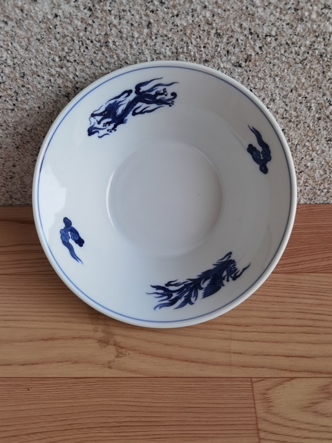 古玩陶瓷龍紋碗拍賣,當前價格220元
