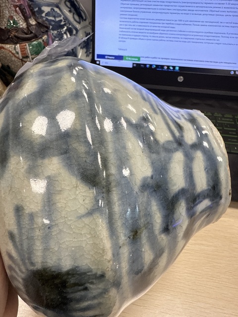 古玩陶瓷晚明. 青花罐拍賣,當前價格1300元