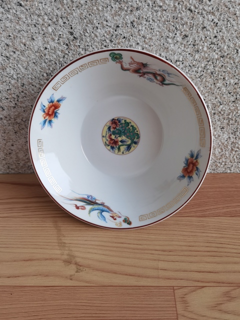 古玩陶瓷壽字龍紋碗拍賣,當前價格220元
