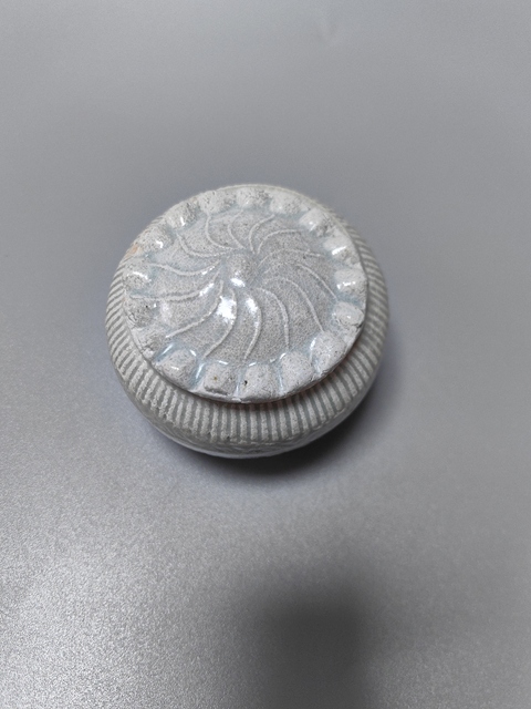 古玩陶瓷青白釉蓋罐真品鑒賞圖