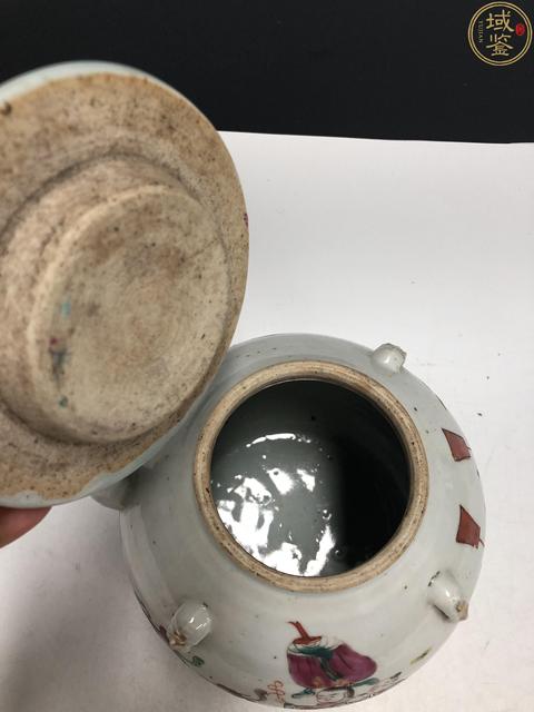 古玩陶瓷清晚·粉彩麒麟送子紋四系大茶壺拍賣,當前價格2188元