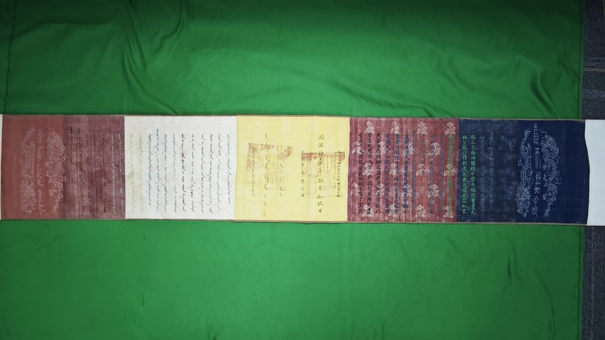 古玩雜項(xiàng)圣旨真品鑒賞圖
