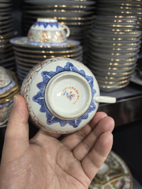古玩陶瓷青花玲瓏瓷真品鑒賞圖