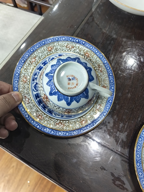 古玩陶瓷青花玲瓏瓷真品鑒賞圖