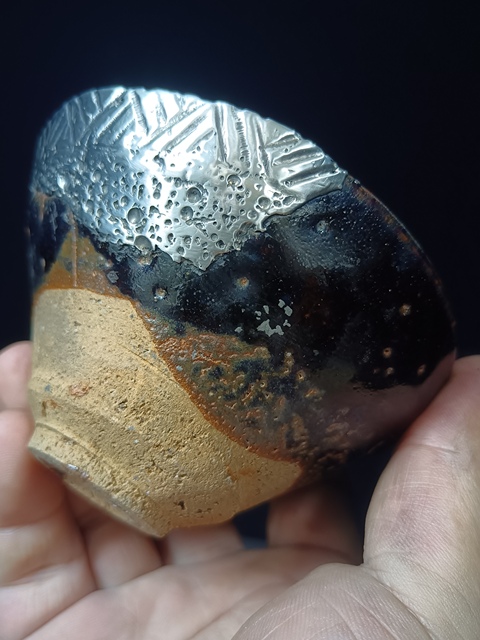 古玩陶瓷福清窯黑釉茶盞真品鑒賞圖
