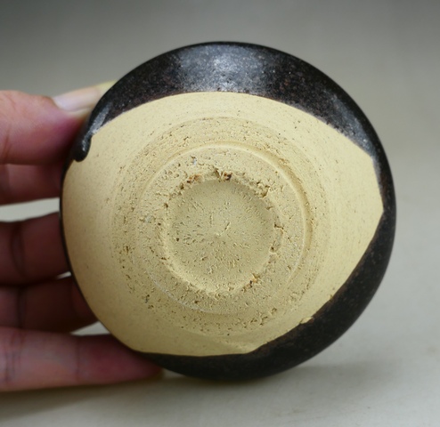 古玩陶瓷南宋.吉州窯黑釉茶盞(高級茶器)拍賣,當(dāng)前價格41元