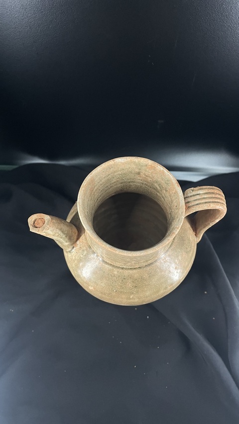 古玩陶瓷青瓷壺真品鑒賞圖