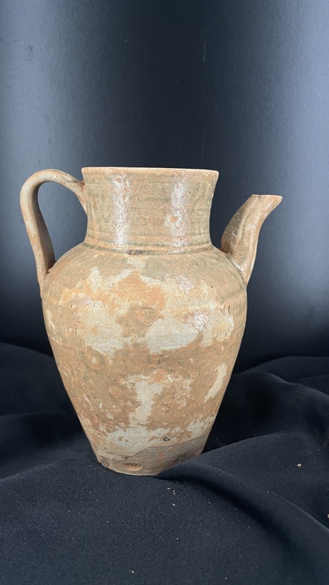 古玩陶瓷青瓷壺真品鑒賞圖