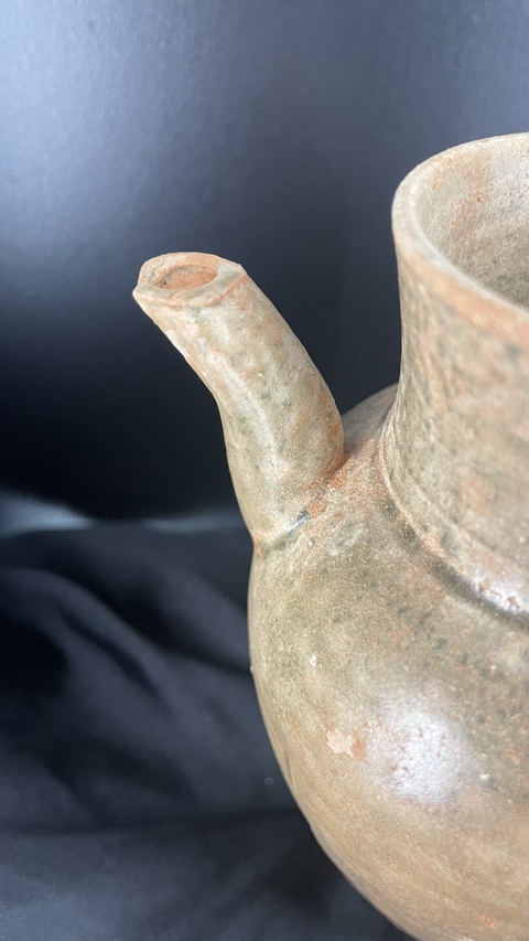 古玩陶瓷青瓷壺真品鑒賞圖