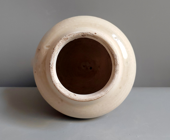 古玩陶瓷白釉罐真品鑒賞圖