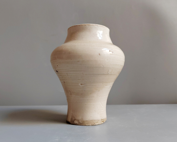 古玩陶瓷白釉罐真品鑒賞圖
