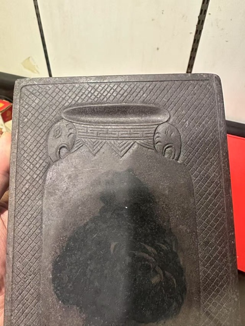 古玩雜項端硯真品鑒賞圖