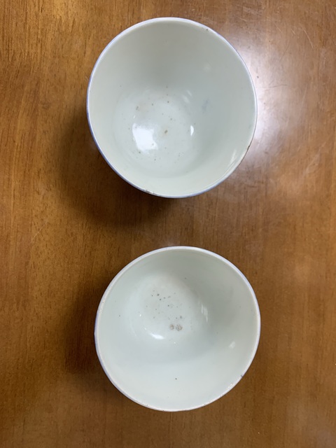 古玩陶瓷青花粉彩杯真品鑒賞圖