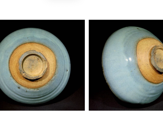 古玩陶瓷均窯碗真品鑒賞圖