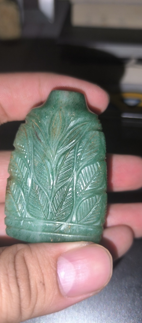 古玩玉器東陵玉雕“鼻煙壺”真品鑒賞圖