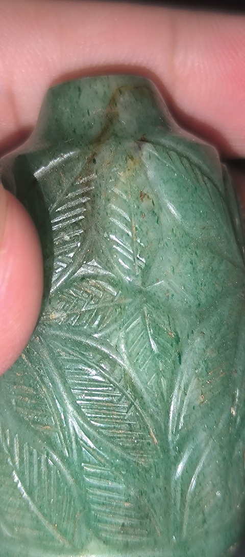 古玩玉器東陵玉雕“鼻煙壺”真品鑒賞圖
