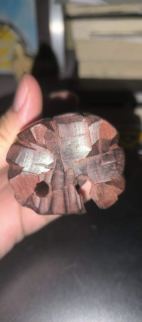 古玩雜項(xiàng)關(guān)公木雕真品鑒賞圖