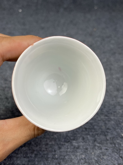 古玩陶瓷軋道粉彩天女散花紋鈴鐺杯拍賣,當(dāng)前價(jià)格4588元