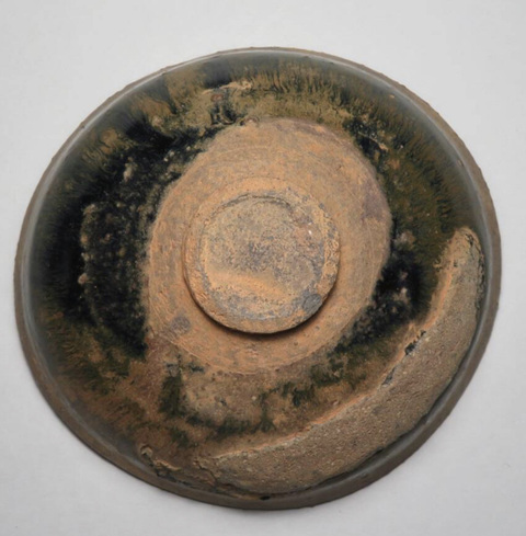 古玩陶瓷建窯兔毫茶盞真品鑒賞圖