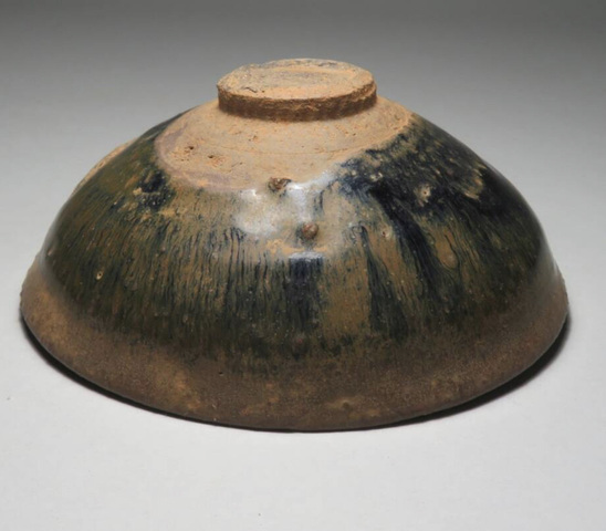 古玩陶瓷建窯兔毫茶盞真品鑒賞圖