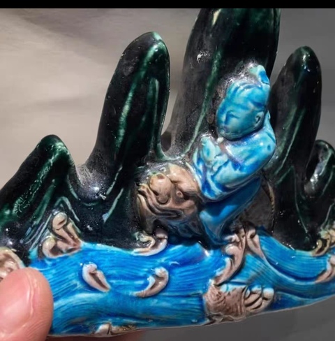 古玩陶瓷筆山真品鑒賞圖