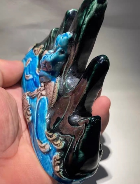 古玩陶瓷筆山真品鑒賞圖
