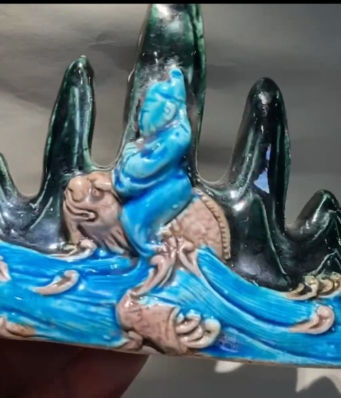 古玩陶瓷筆山真品鑒賞圖