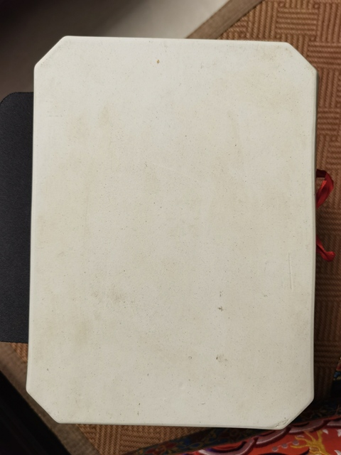 古玩陶瓷青花茶盤真品鑒賞圖