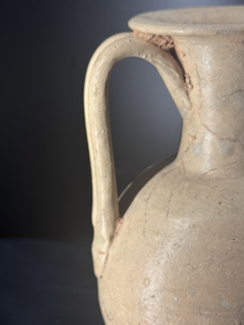 古玩陶瓷青瓷執壺真品鑒賞圖