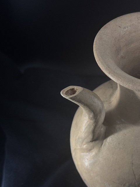 古玩陶瓷青瓷執壺真品鑒賞圖