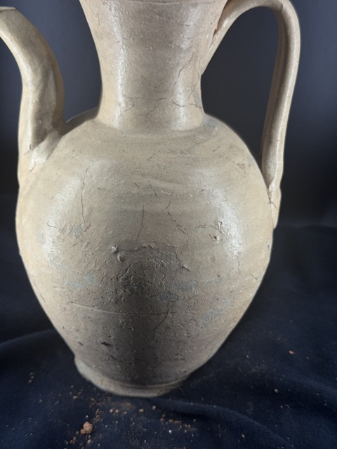 古玩陶瓷青瓷執壺真品鑒賞圖