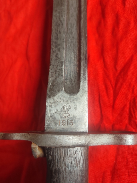 古玩銅器軍刀真品鑒賞圖