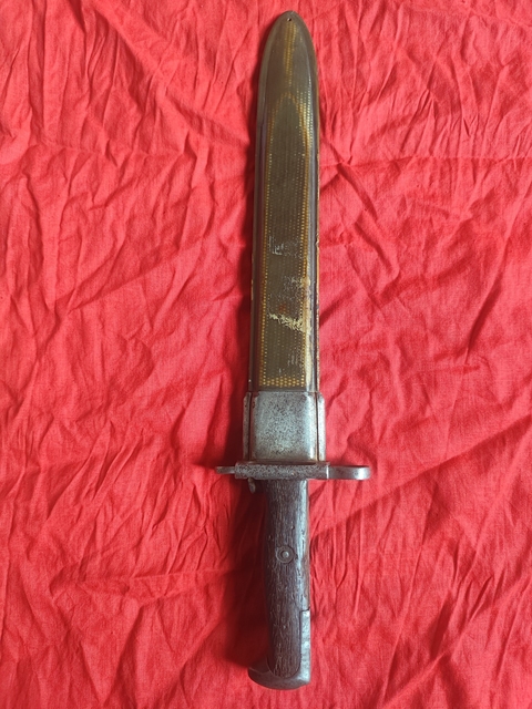 古玩銅器軍刀真品鑒賞圖