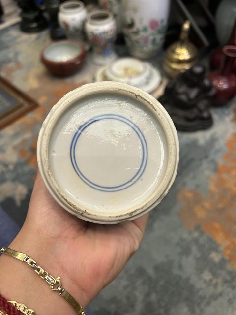 古玩陶瓷青花冰梅圖梅瓶真品鑒賞圖