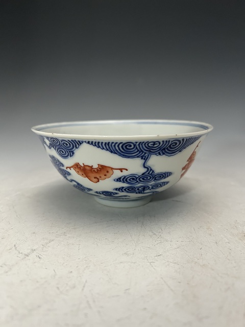 古玩陶瓷清光·緒云福紋碗真品鑒賞圖