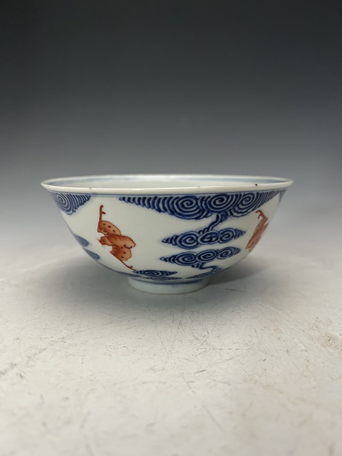 古玩陶瓷清光·緒云福紋碗真品鑒賞圖