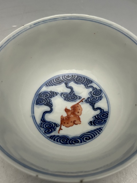 古玩陶瓷清光·緒云福紋碗真品鑒賞圖