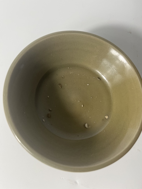 古玩陶瓷龍泉窯青瓷洗真品鑒賞圖