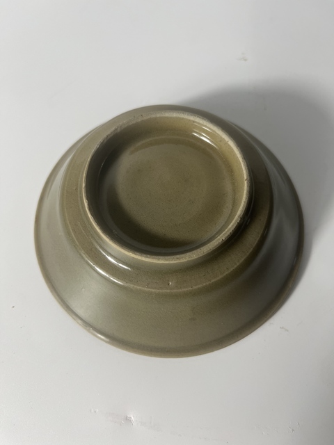古玩陶瓷龍泉窯青瓷洗真品鑒賞圖