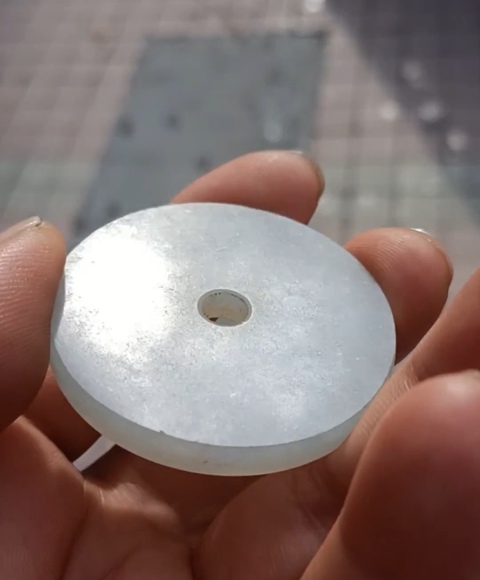 古玩玉器翡翠雕“素紋璧”真品鑒賞圖