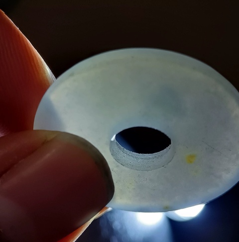 古玩玉器翡翠雕“素紋璧”真品鑒賞圖