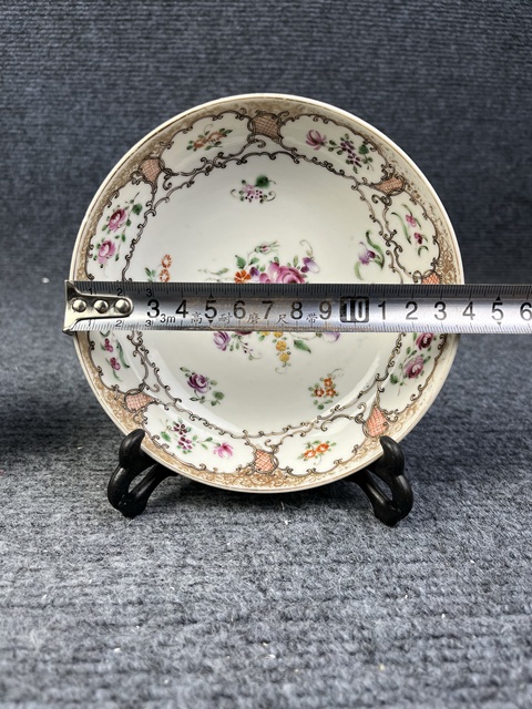 古玩陶瓷乾隆洋彩花卉紋盤拍賣,當前價格1288元