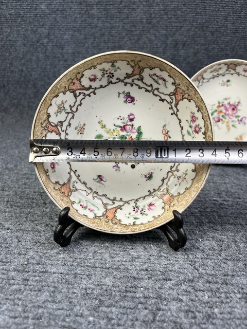 古玩陶瓷乾隆洋彩花卉紋盤拍賣,當前價格1288元