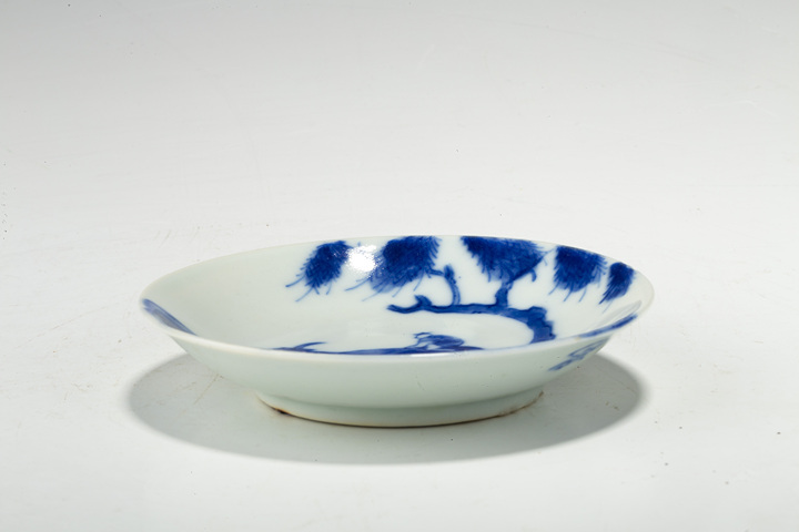 古玩陶瓷·青花童子牧牛圖小碟
真品鑒賞圖