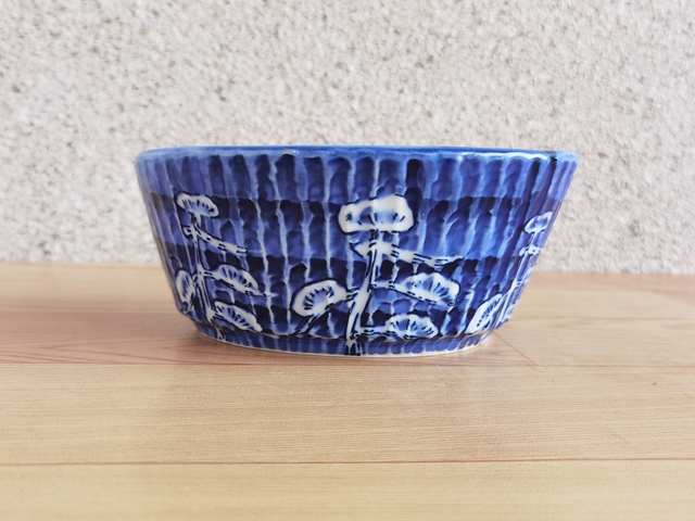 古玩陶瓷出口創匯期青花碗拍賣,當前價格198元