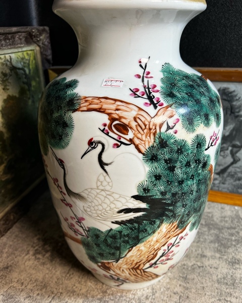 古玩陶瓷粉彩瓶真品鑒賞圖