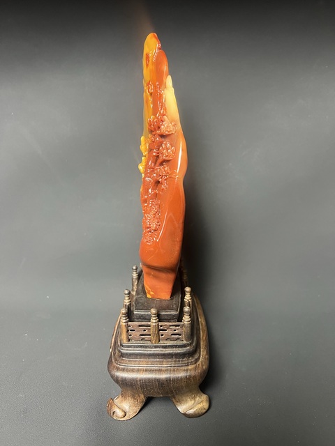 古玩雜項壽山石擺件真品鑒賞圖